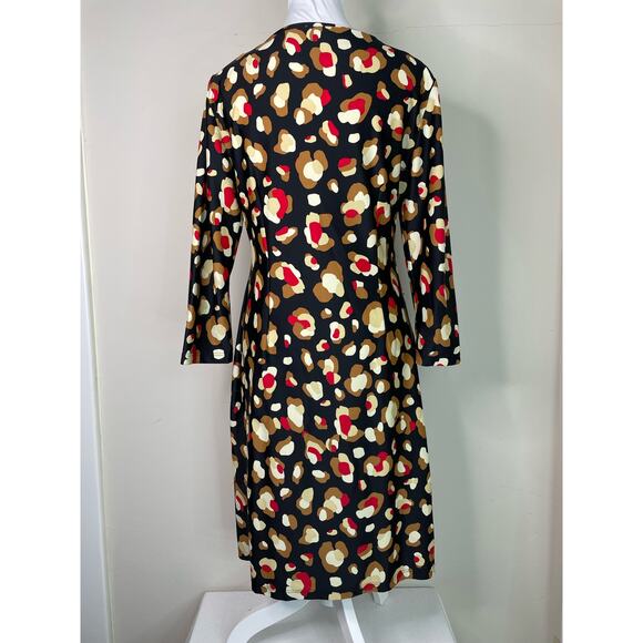 Jude Connally Black Multicolor Dress Style 171 - Size Small - Picture 4 of 7